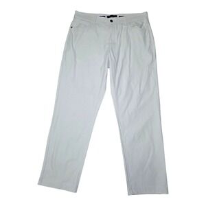 Marc‎ Asher New York Classic Fit Light Gray Performance Pants Men's 34x30 Golf